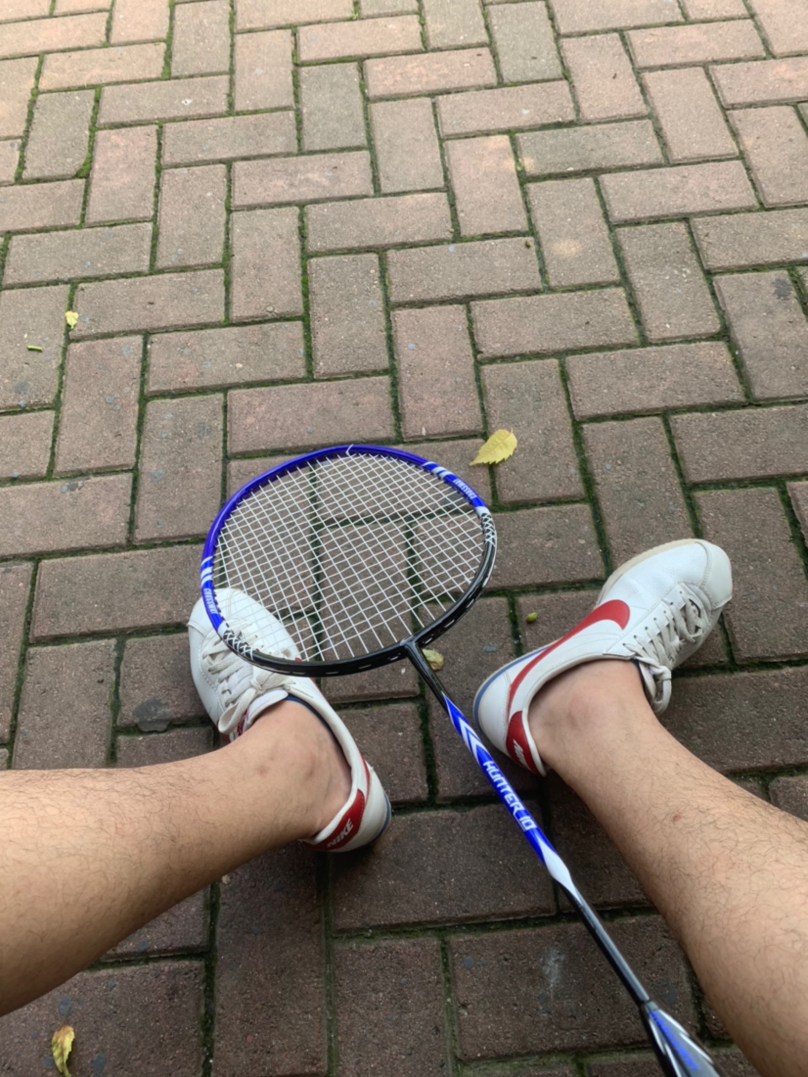 早上打打羽毛球也挺爽