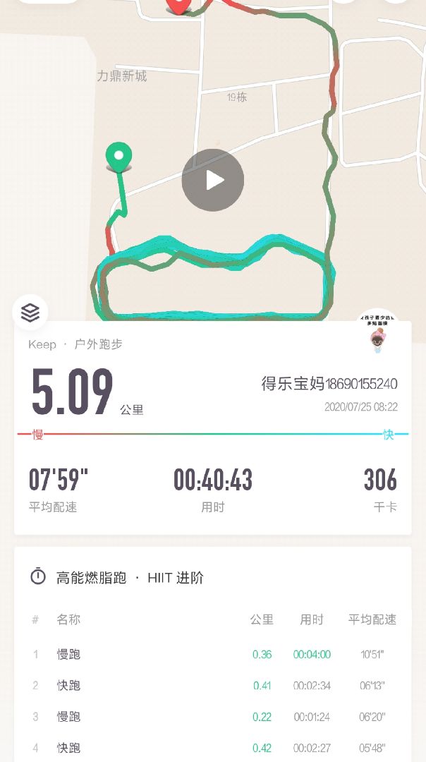 每天5公里[脸红][脸红]_keep