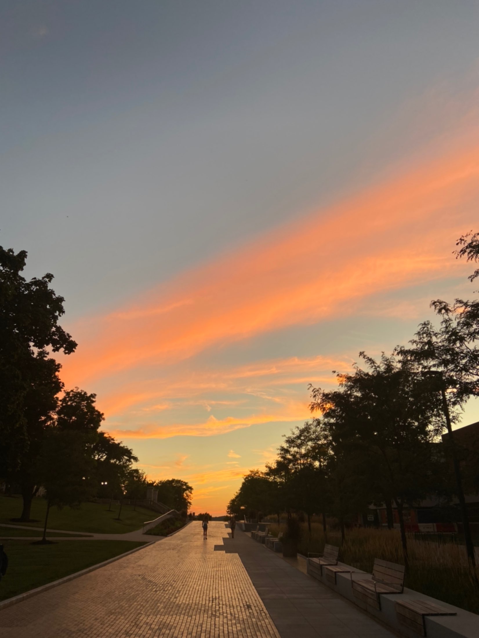 遇见治愈系晚霞