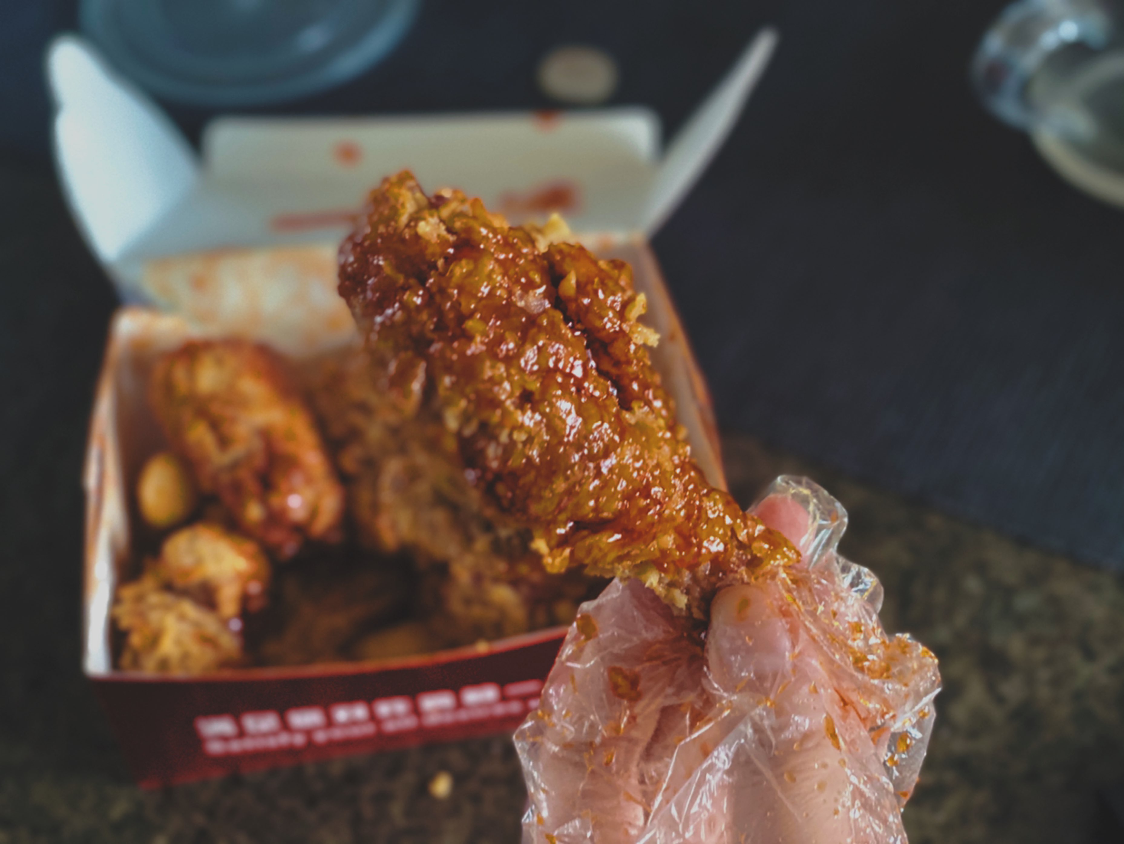 中午叫了炸鸡外卖我有罪但是我抬快乐啦_keep