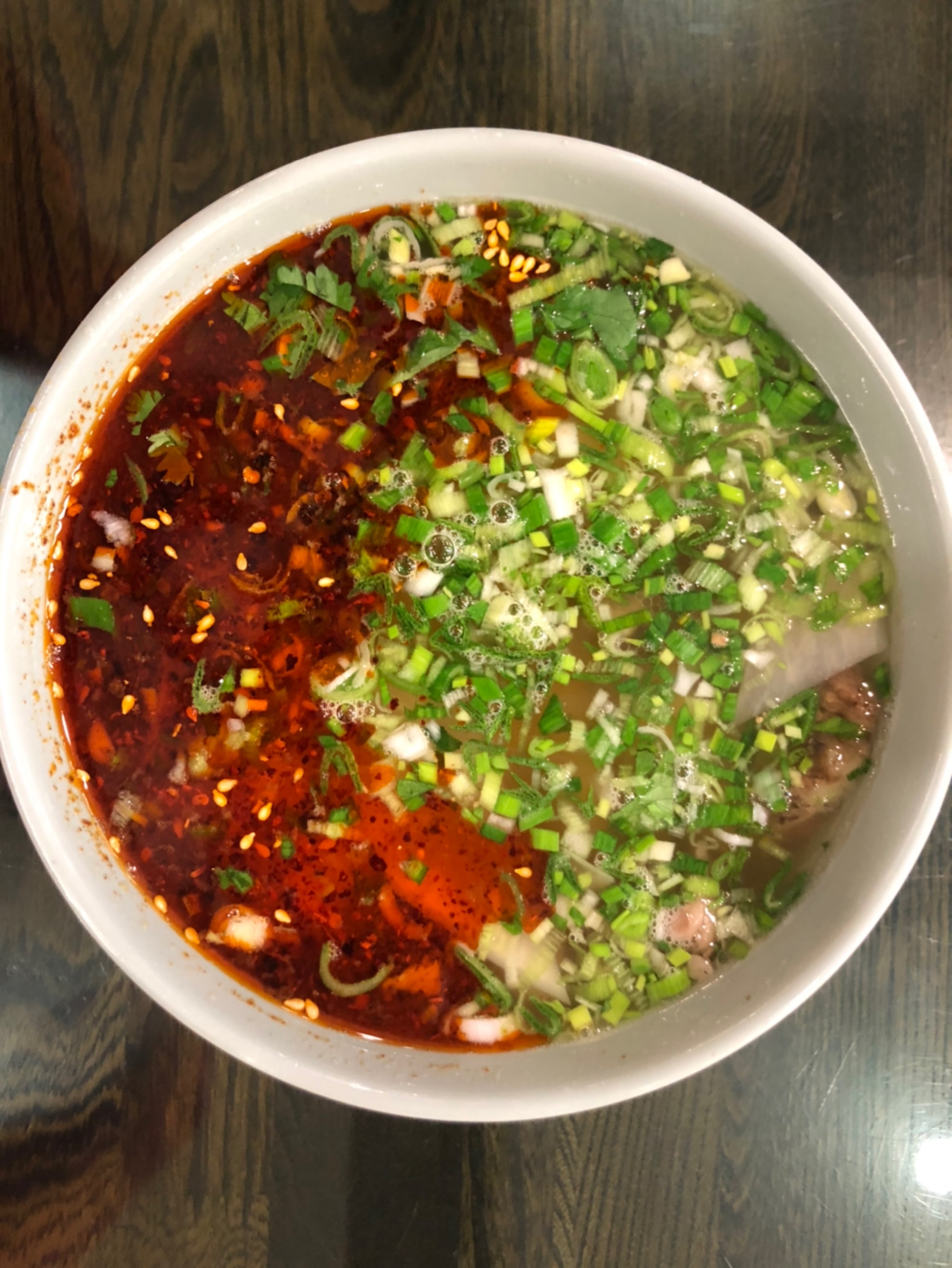 运动完来碗热气腾腾的兰州牛肉面舒坦