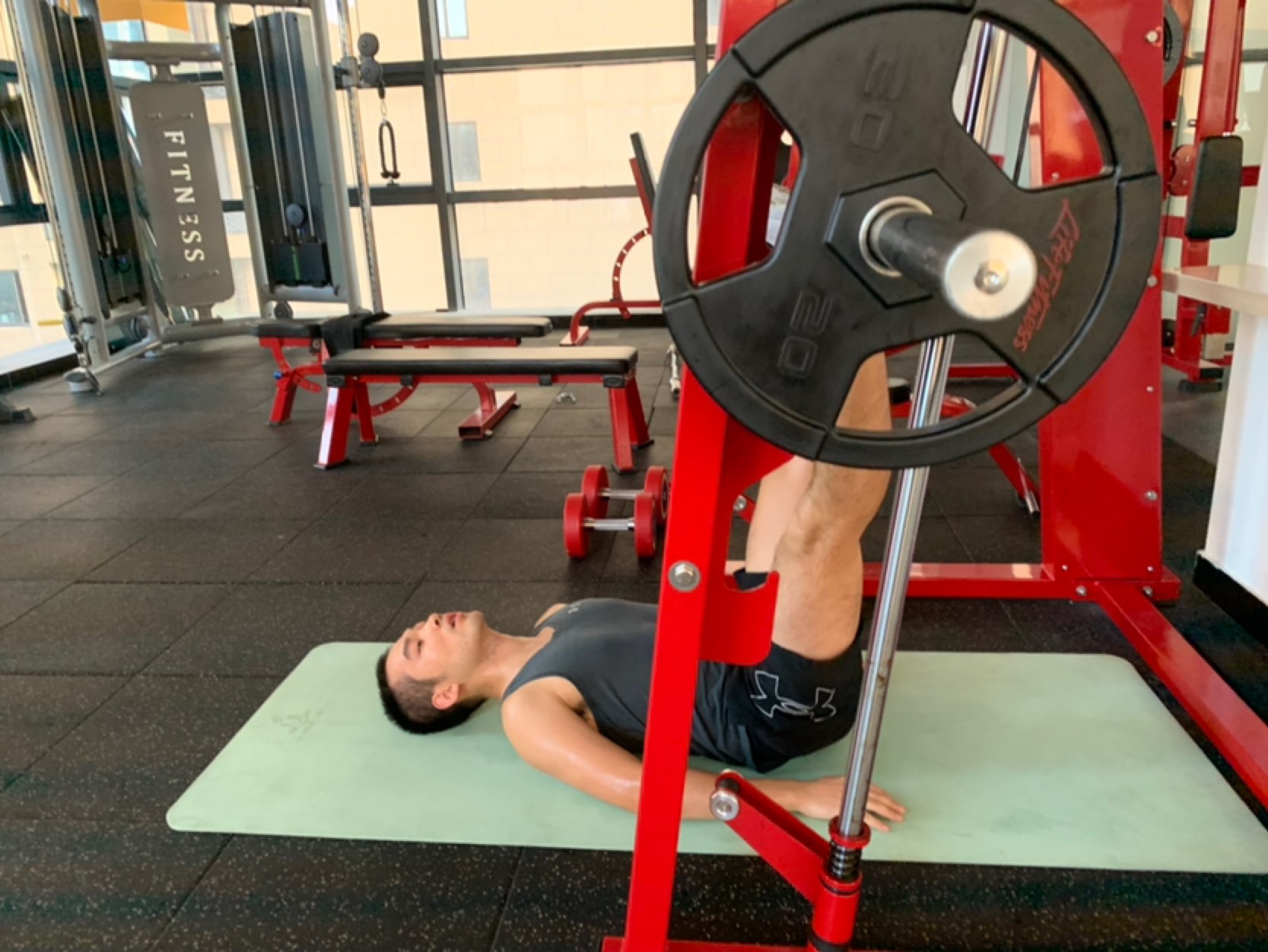 练腿后的艰难五公里