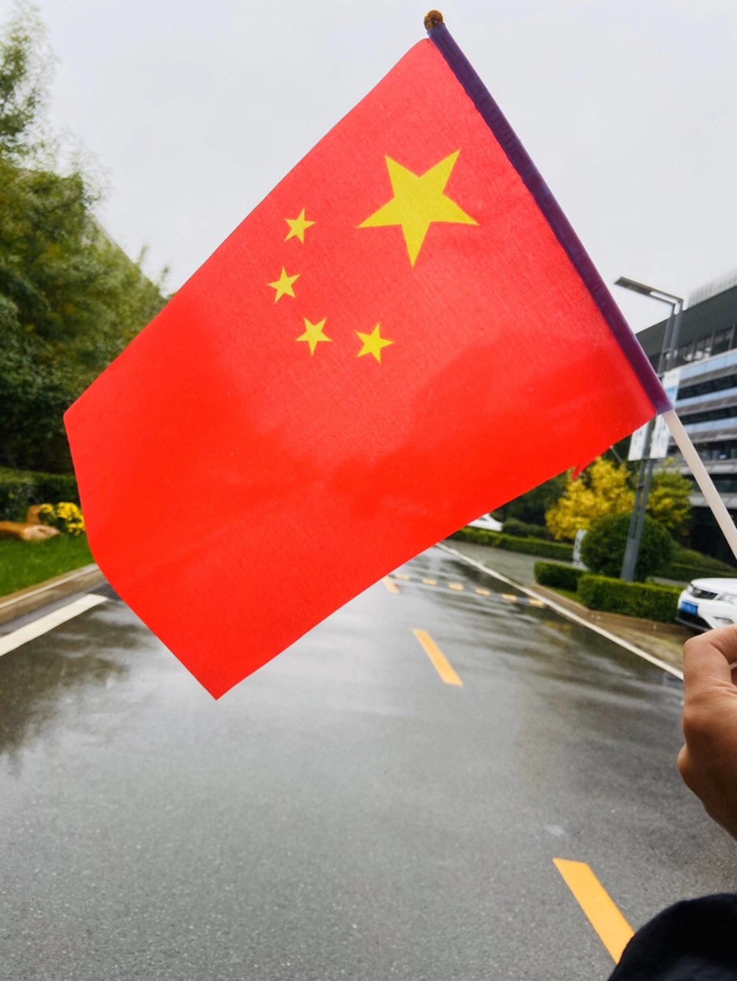 五星红旗,最美的风景