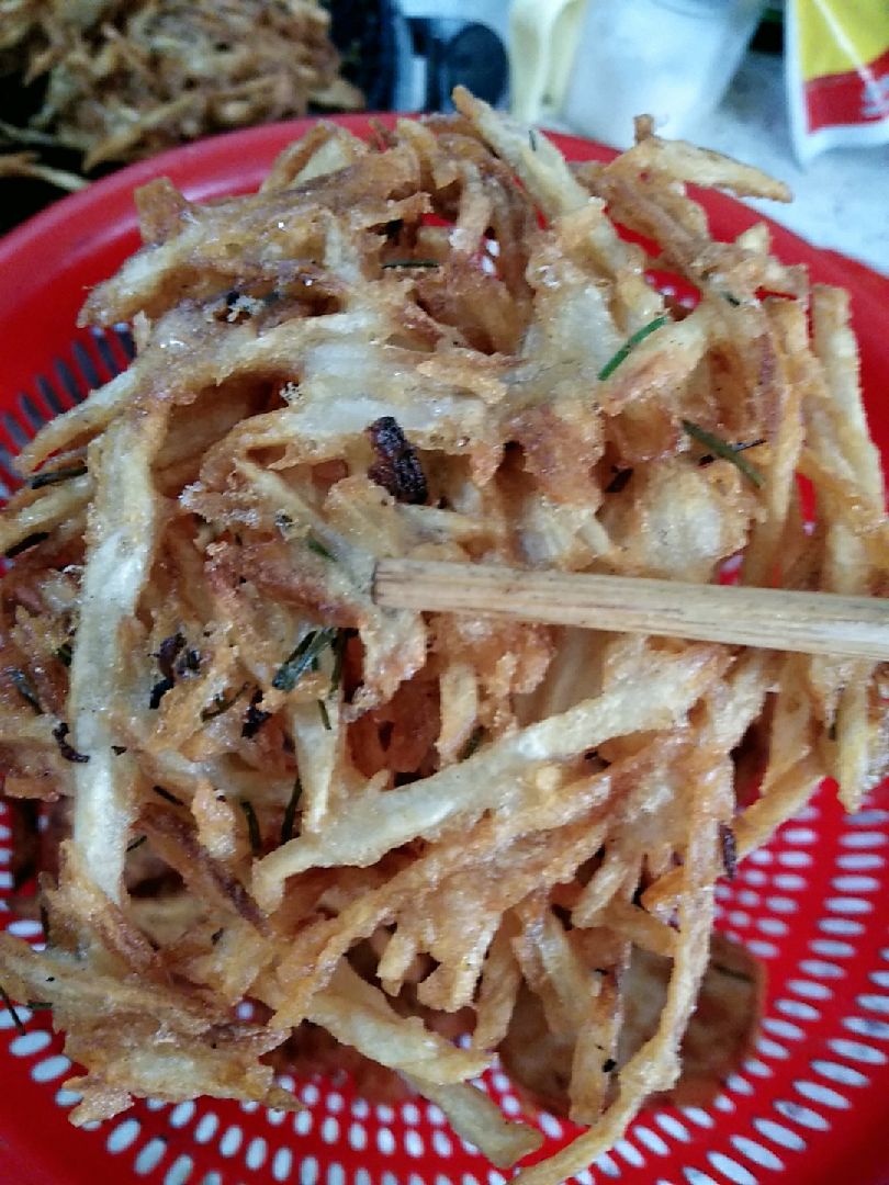 今日份吃饱喝足苕面窝,藕汤