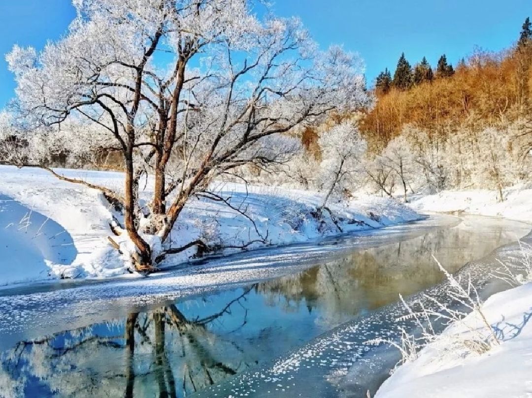 北國風光,千里冰封萬里雪飄!