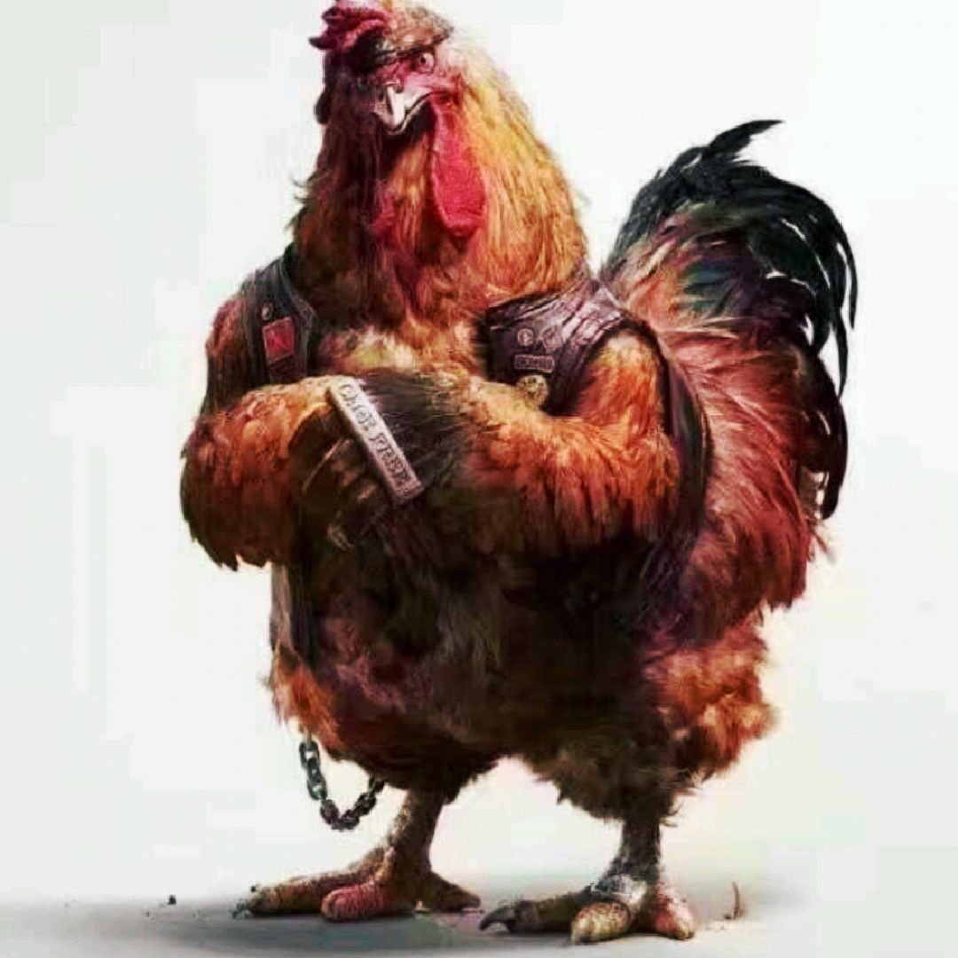 公鸡中的战斗机[肌肉]哦耶_keep