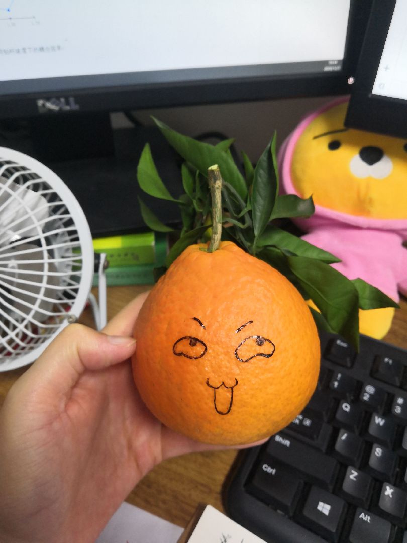 正在放lemon的惊喜还有忍不住给这爆炸头橙子配个贱贱的表情的满足