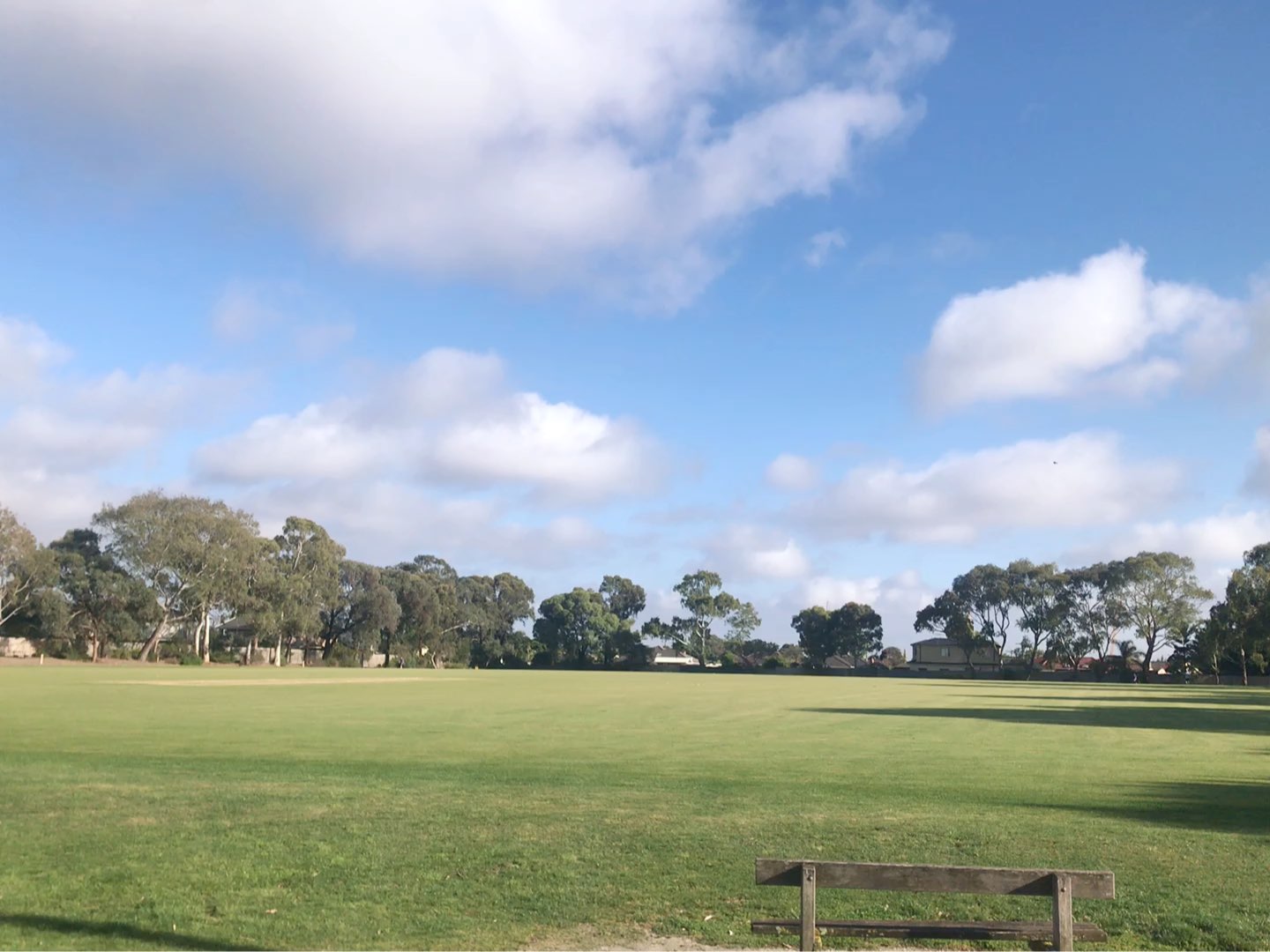 new ground for running, as a new earliest time to exercise.