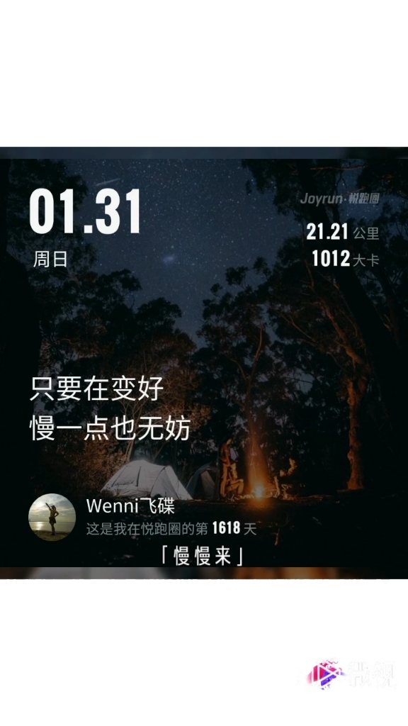 只要在變好,慢一點也無妨～週末快樂奔跑