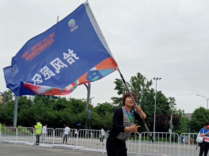 航天马拉松十公里完美完赛